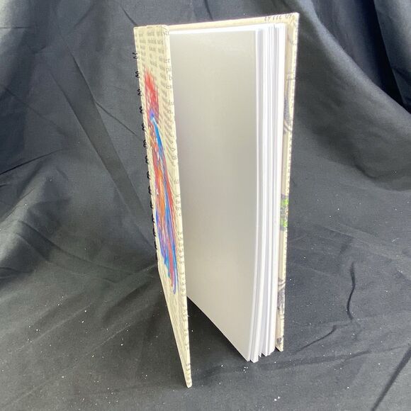 Journal Unique Rooster Lovers Designs Handmade Upcycle Spiral Notebook Barnyard - Picture 7 of 7